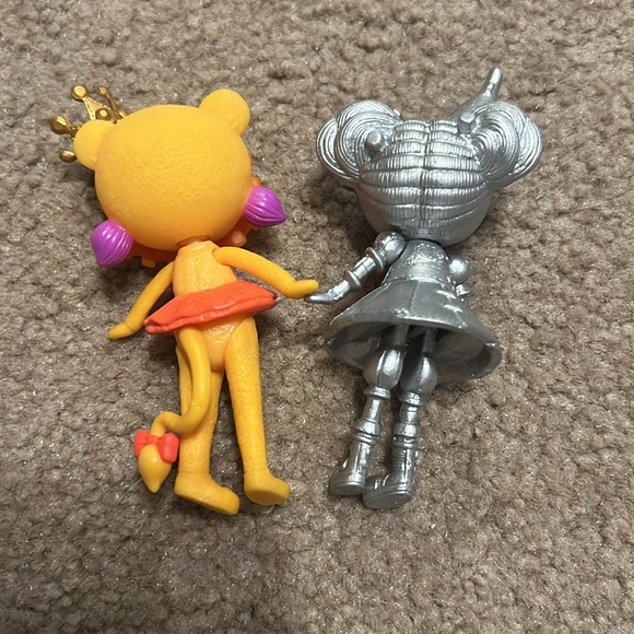 Lalaloopsy Wizard of Oz Cowardly Lion, Scarecrow, andTin Man set, and oil can. - Picture 2 of 9